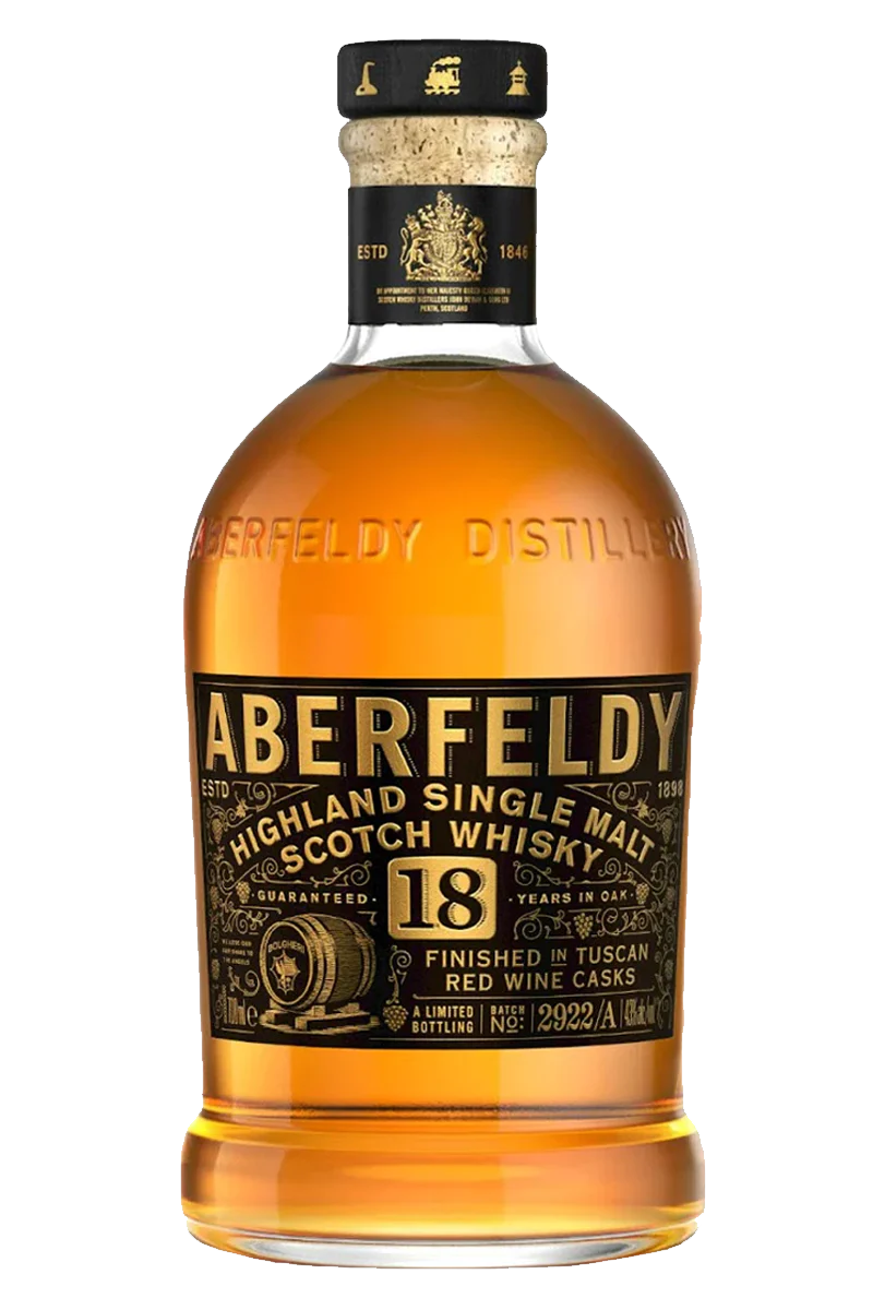 Aberfeldy 18 Years Single Malt Scotch Whisky