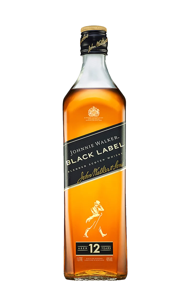 Johnnie Walker Black Label 12 Years Scotch