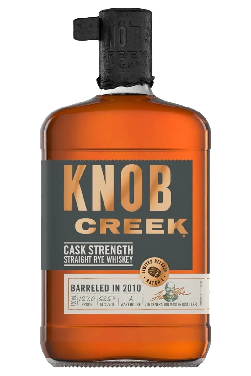 Knob Creek Cask Strength Straight Rye Whiskey
