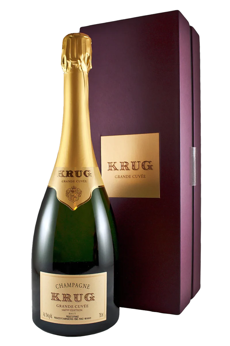 Krug Grande Cuvee Gold Brut Champagne