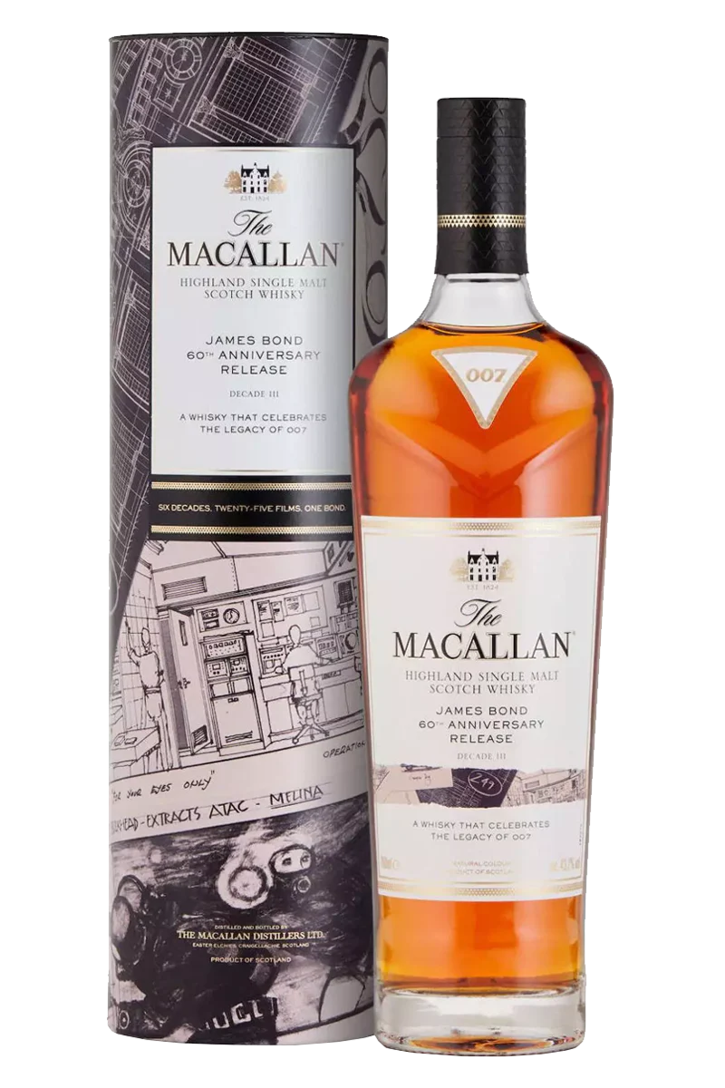 Macallan James Bond 60th Anniversary Decade III