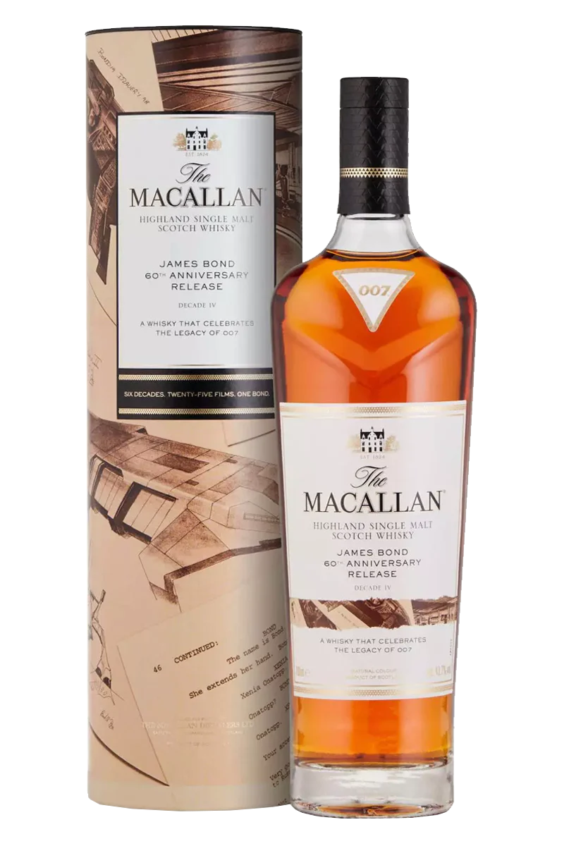Macallan James Bond 60th Anniversary Decade IV