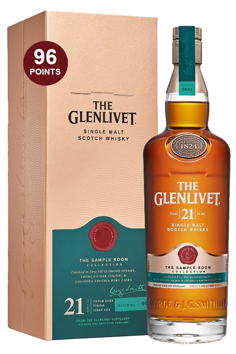 The Glenlivet 21 Years Single Malt Scotch