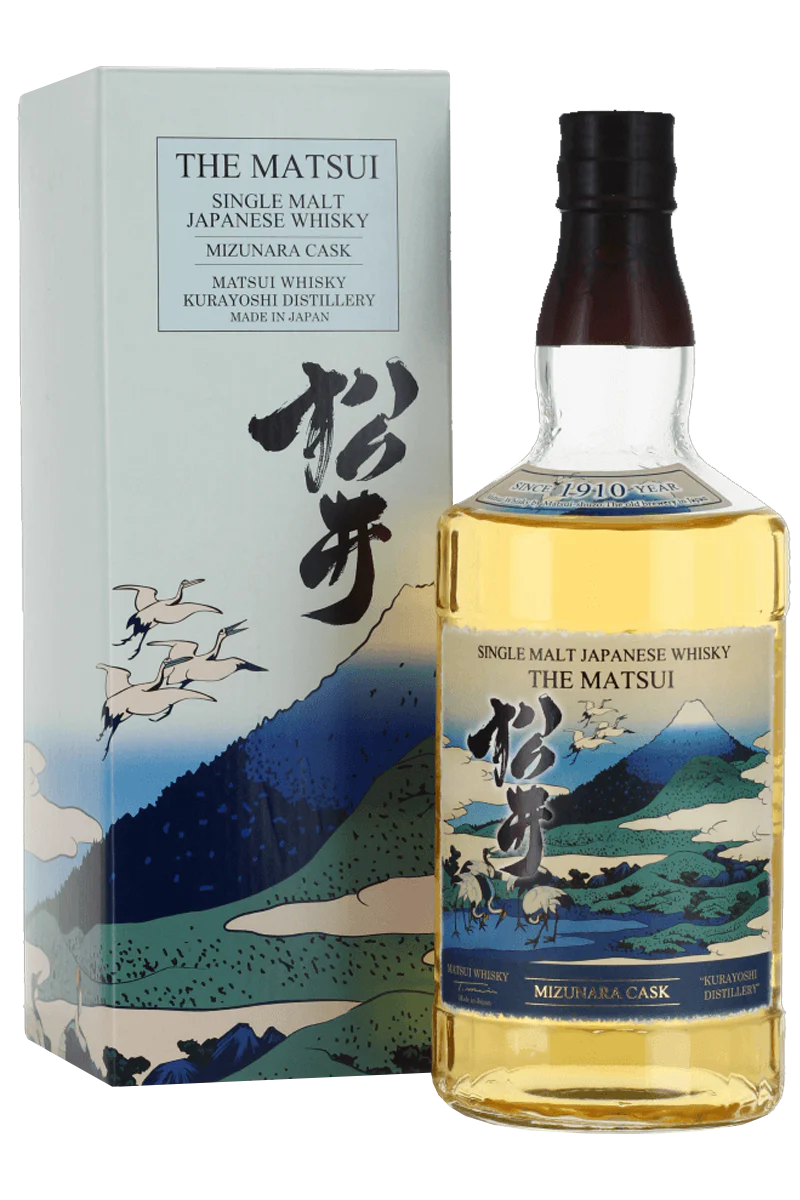 The Matsui Mizunara Cask Single Malt Japanese Whisky